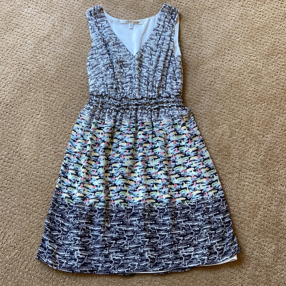 SOLD! Max Studio sailboat dress